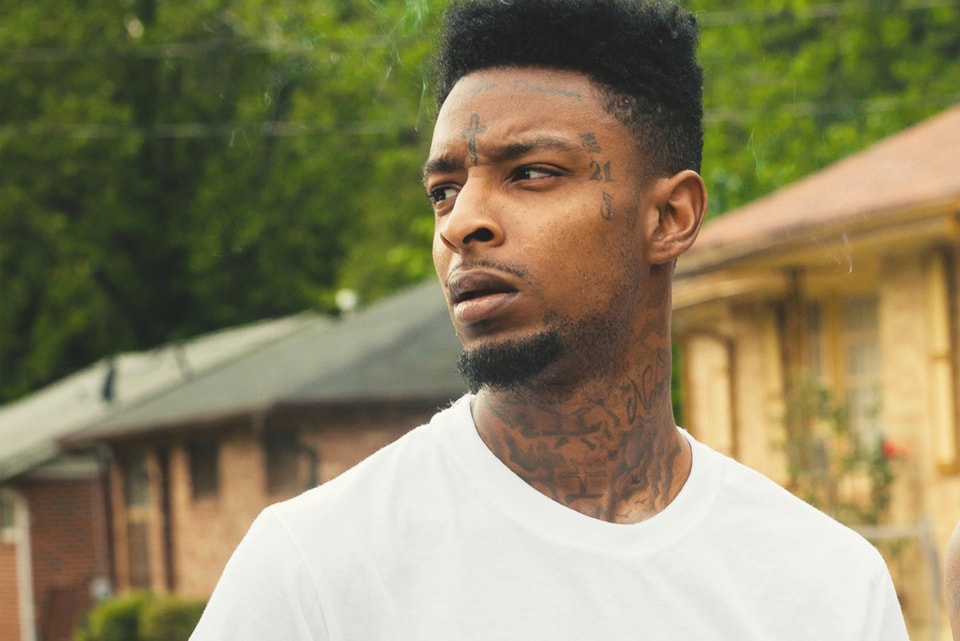 Update 21 Savage Did Not Get His Face Tattoos Removed Hypebeast