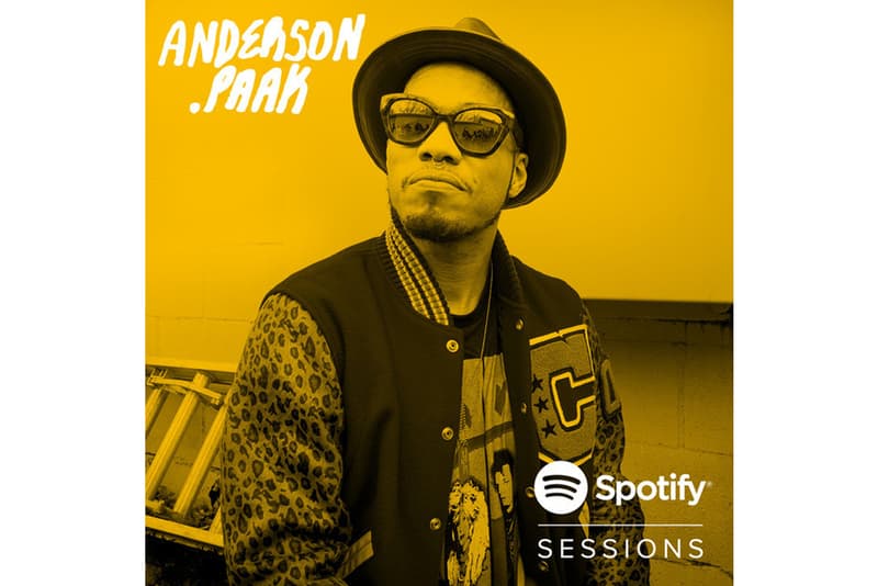 Stream Anderson Paak S Live From Spotify House Album Hypebeast