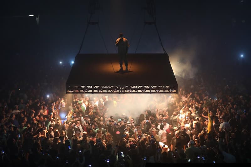 Kanye West Shouts Out The Man Who Signed Him To Adidas During Saint Pablo Tour Stop Hypebeast