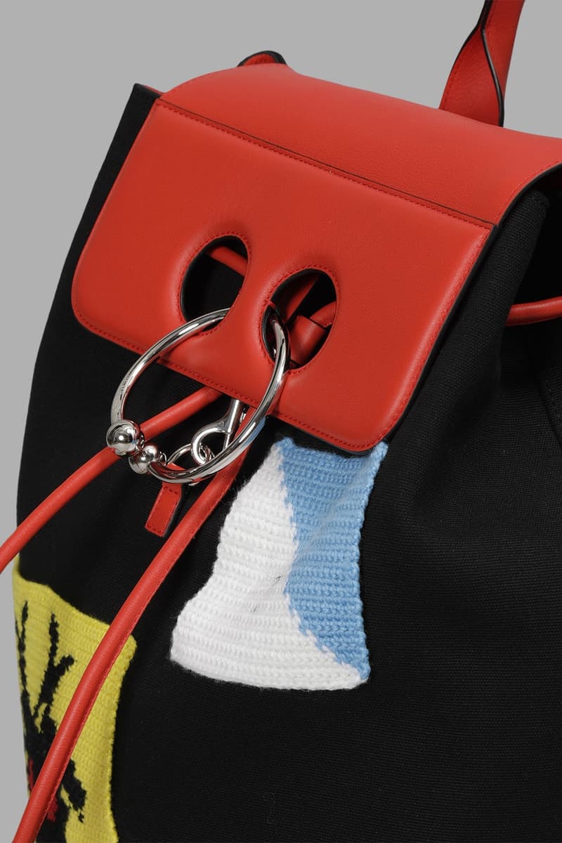 JW Anderson Multicolore Patch Sac à Dos
