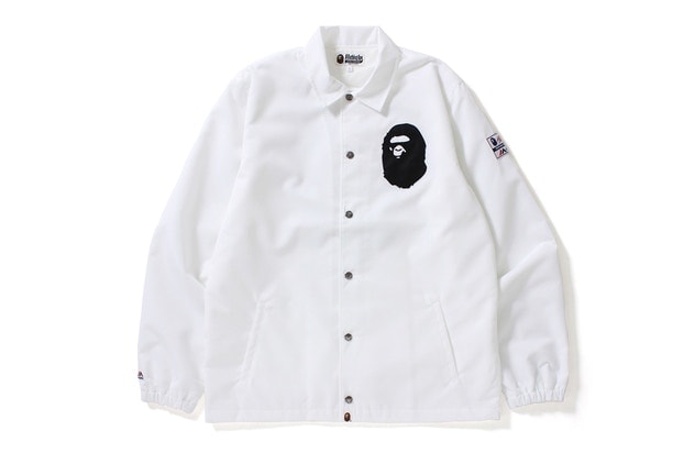 BAPE A Bathing Ape Majestic Coach Jacket Noir 93