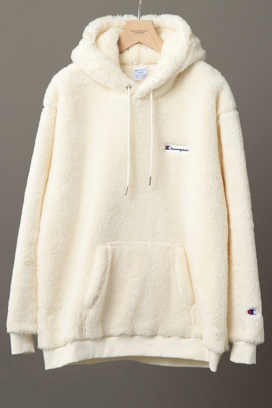 Champion Sweat Beauty And Youth Blanc Gris Noir