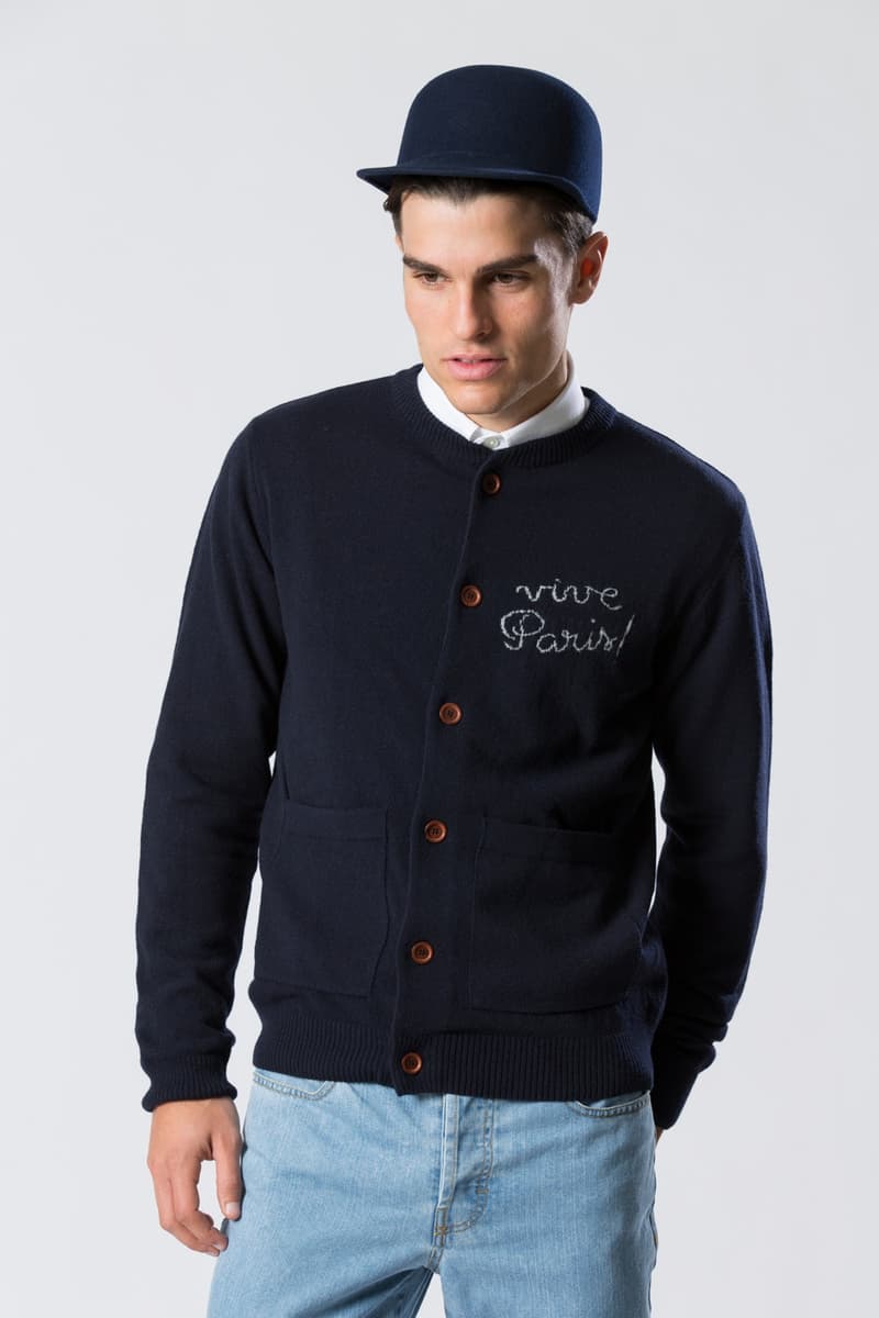 COMMUNE DE PARIS .1871. Sweatshirt bleu marine Bonnet