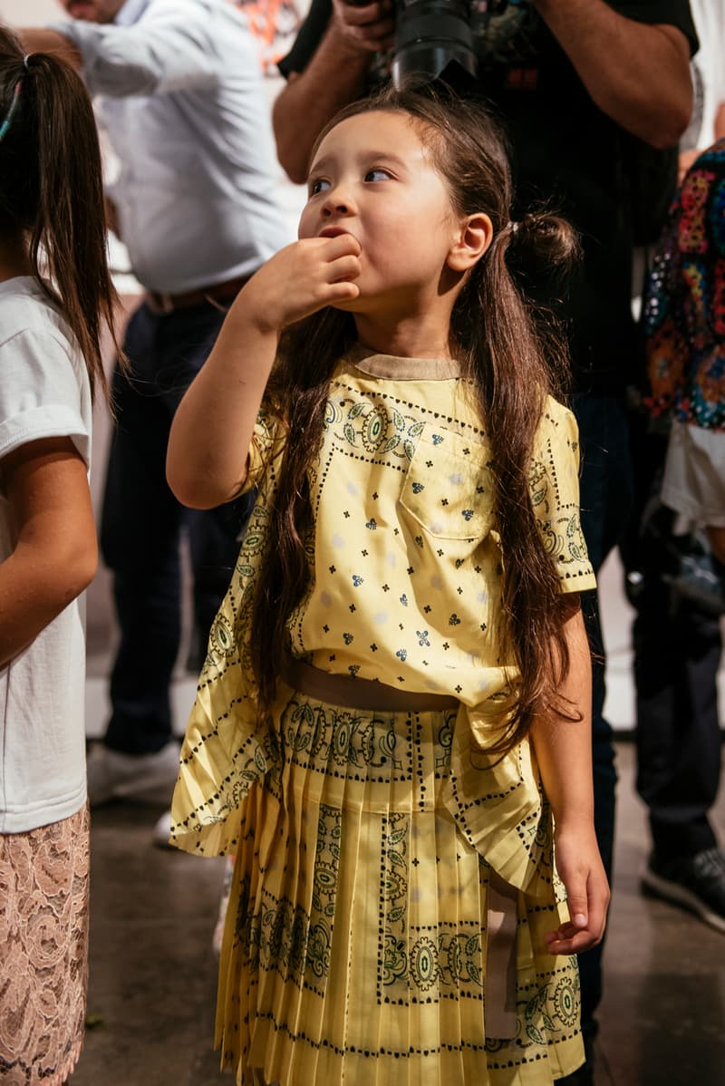 Défilé sacai kids colette Robes