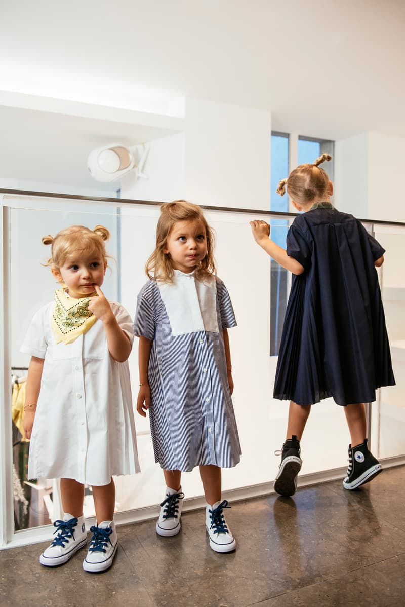 Défilé sacai kids colette Robes