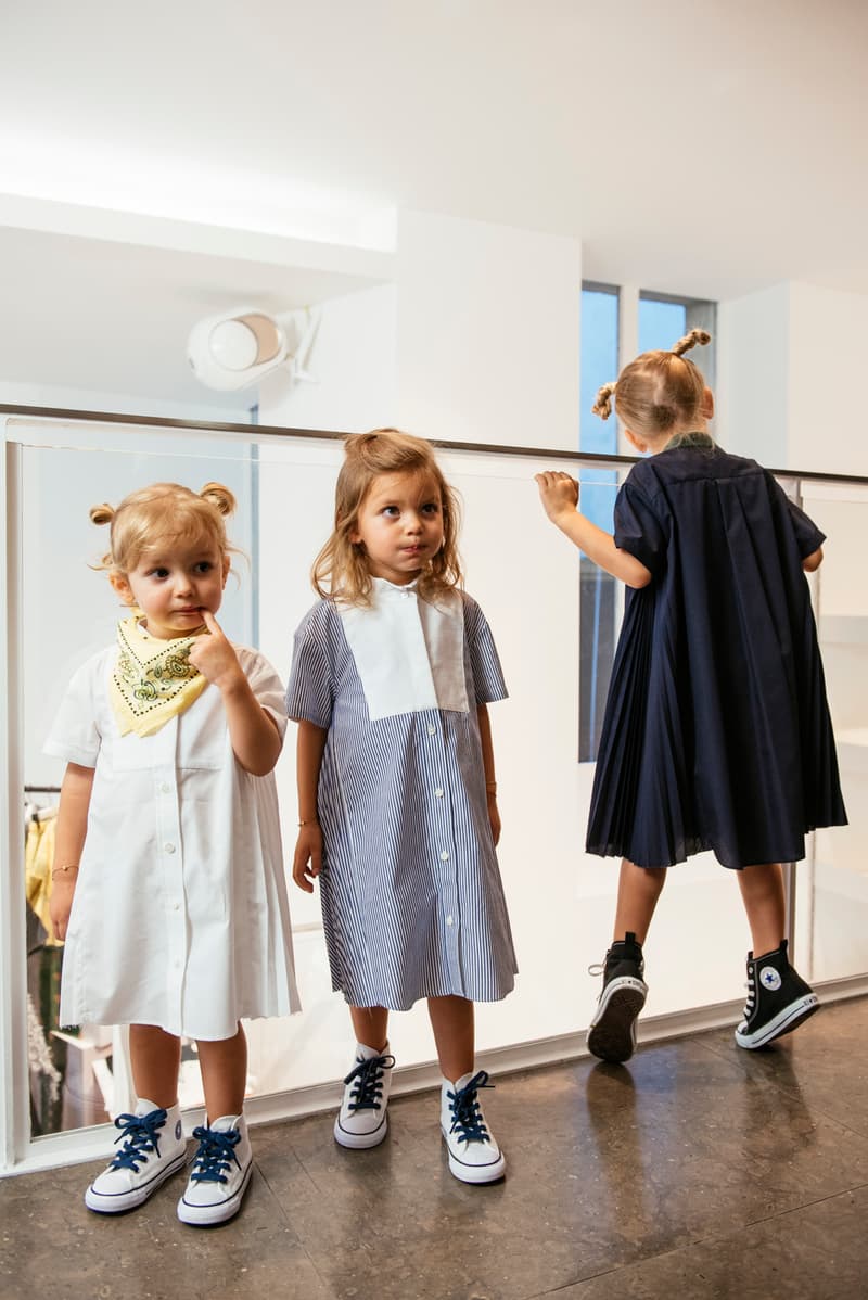 Défilé sacai kids colette Robes