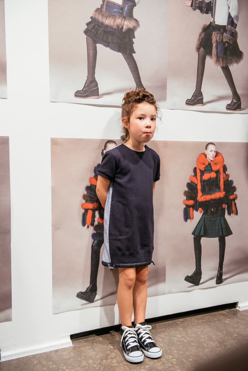 Défilé sacai kids colette Robes
