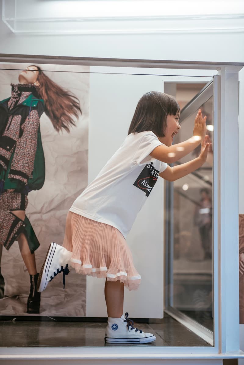 Défilé sacai kids colette Robes