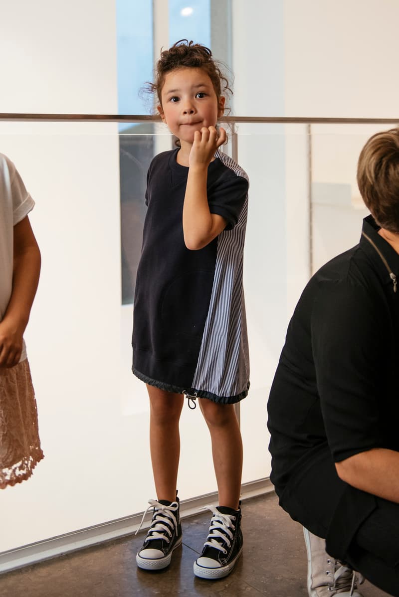 Défilé sacai kids colette Robes