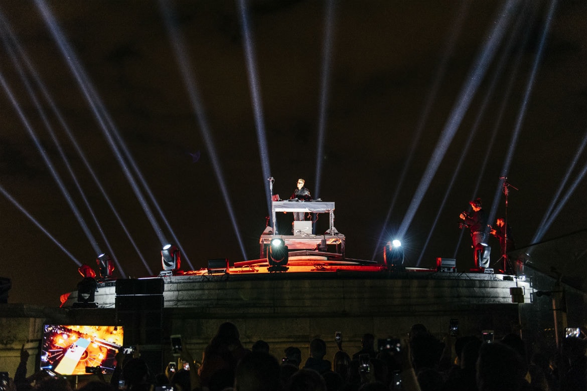 DJ Snake Arc de Triomphe Live Stream Concert Inédit nouveau morceaux