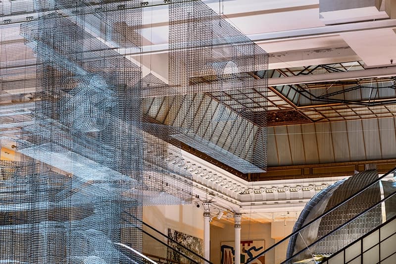 Edoardo Tresoldi Aura Le Bon Marché Paris Sculpture Roberto Conte