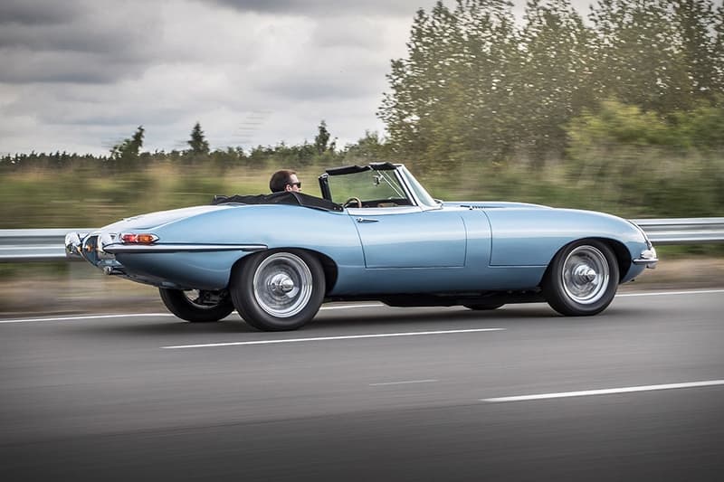 Jaguar E-Type Electrique Futuriste