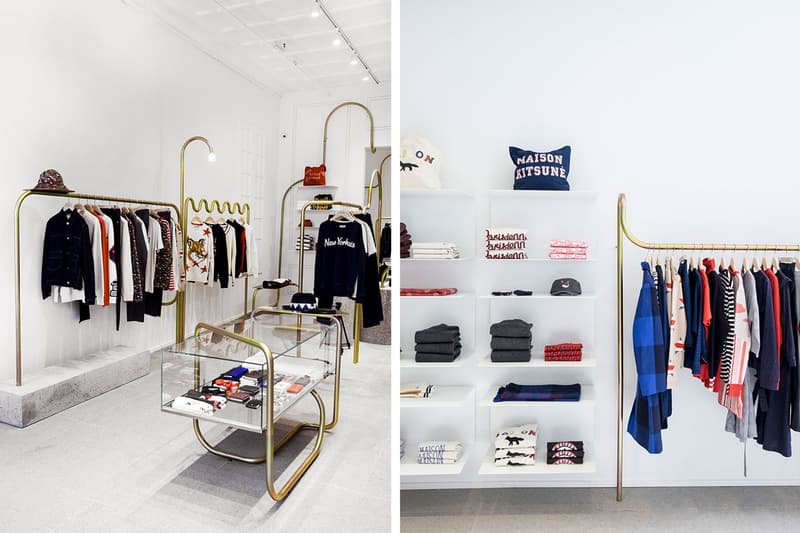 Maison Kitsuné Ouvre Boutique New York Paris