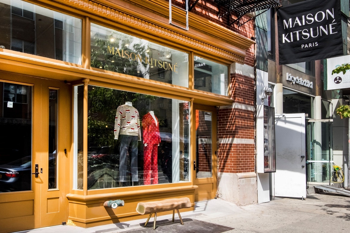 Maison Kitsuné Ouvre Boutique New York Paris