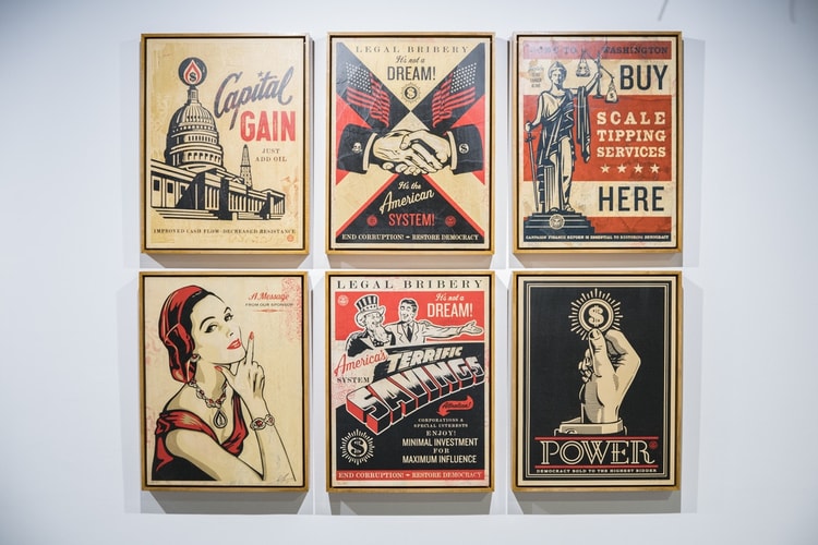 OBEY L'Art Propagande De Shepard Fairey à Montpellier