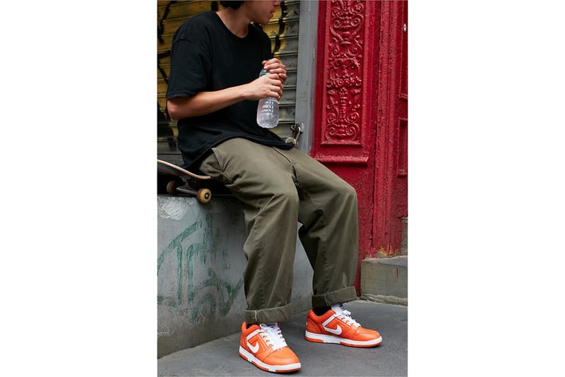 Supreme Révèle Sa Collaboration Avec La Air Force 2 De Nike SB