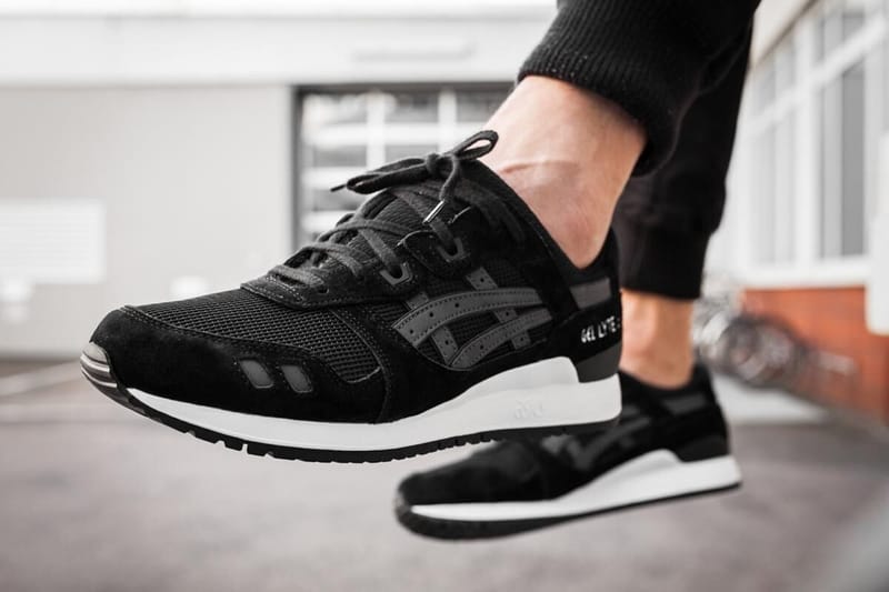 La Asics Gel Lyte III Sort En "Black"