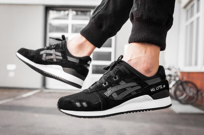 Asics Gel Lyte III Noir Black Afew