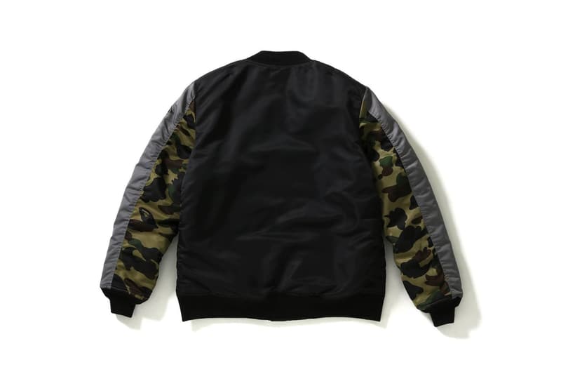 Le retour de la veste BAPE Bombers Camo Hiver