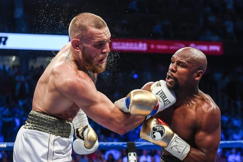 Conor McGregor Floyd Mayweather Combat Las Vegas Stepen McCarthy Getty Images