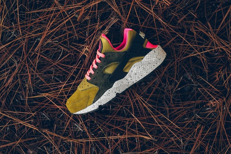 La Nike Air Huarache Dévoile “Desert Moss/Cobblestone” Pour Cet Hiver