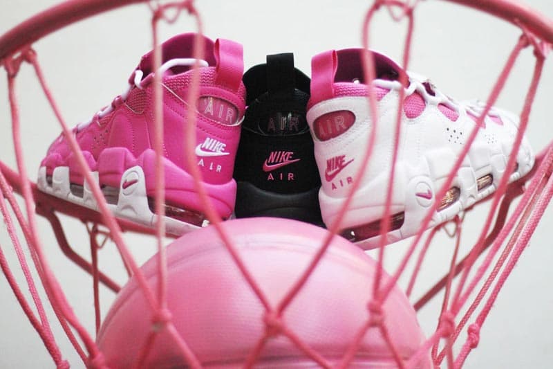 Nike Air More Money Octobre Rose Sneaker Room Lutte Cancer Du Sein