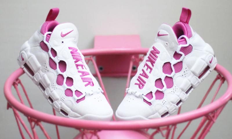 Nike Air More Money Octobre Rose Sneaker Room Lutte Cancer Du Sein