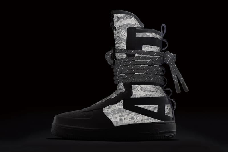 Nike SF-AF1 "Winter Camo" Montante Motif Camouflage Réfléchissant 