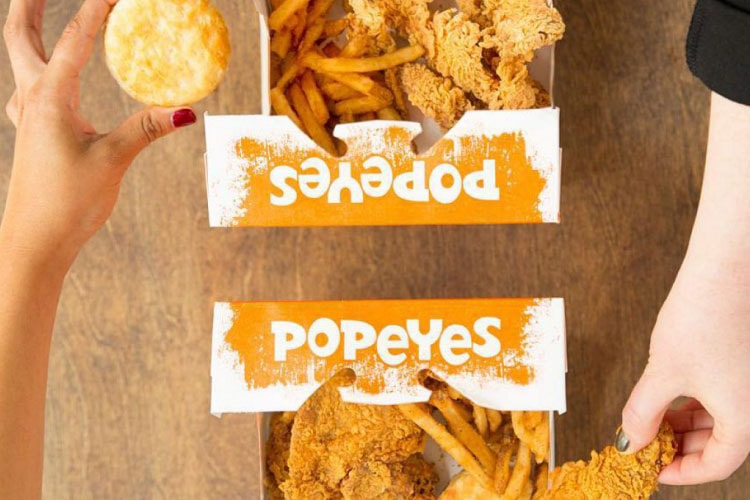 Popeyes Fried Chicken Poulet Frit France Montpellier