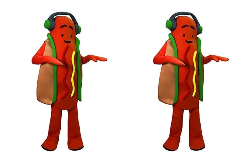 Constume Hot Dog Dansant Snapchat Halloween