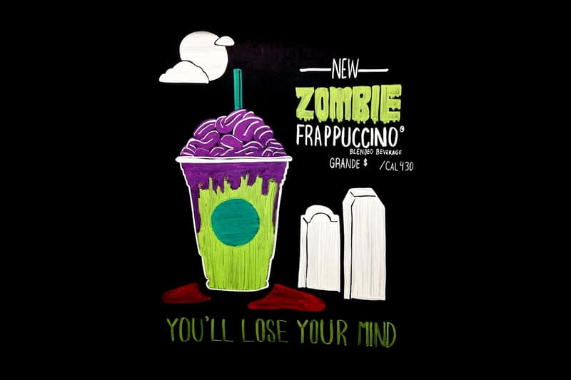 starbucks zombie frappuccino halloween nouvelle boisson