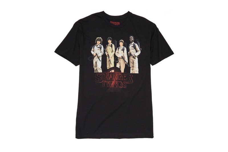Stranger Things BoxLunch T-Shirt Manches Longues Noir Colelction Capsule
