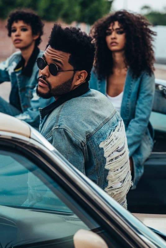 The Weeknd PUMA Veste Jean Automne/Hiver 2017