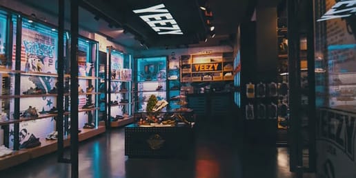 Yeezy en magasin Clearance