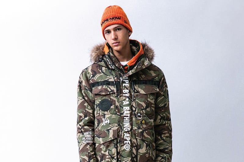 AAPE by A Bathing Ape Présente Son Mélange Culturel Dans Son Lookbook Hiver 2017