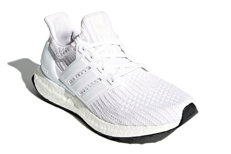 Sneaker adidas Ultra BOOST 4.0 "Core White" Avec Empeigne Primeknit Et Cage Latérale