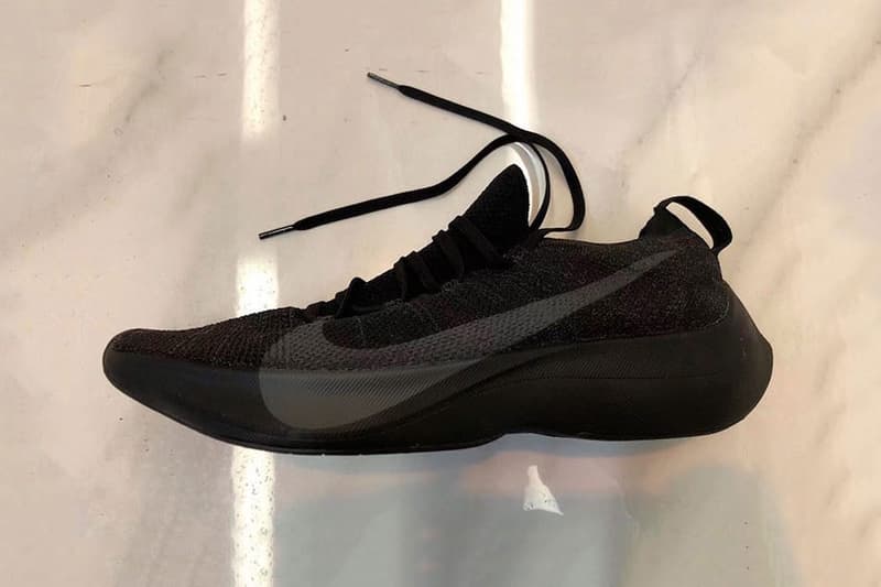 Nike Vapor Street Flyknit Noir Swoosh Gris Anthracite