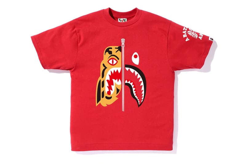 BAPE Shark Tiger Hoodie Zippé