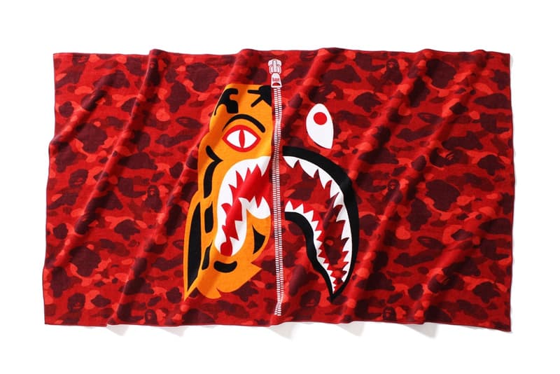 BAPE Shark Tiger Hoodie Zippé