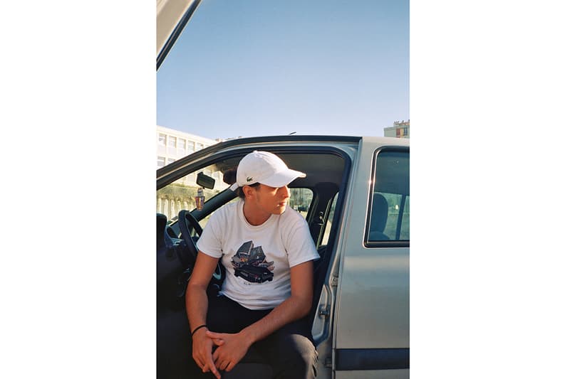 BSHP NST Bishop Nast T-shirts Blancs Voiture