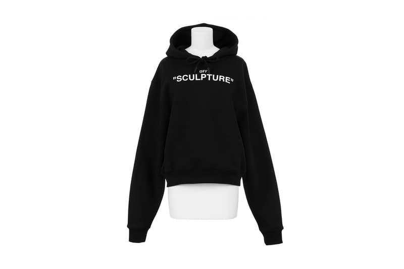 colette Off-White™ Hoodie Noir Sculpture FIAC 2017
