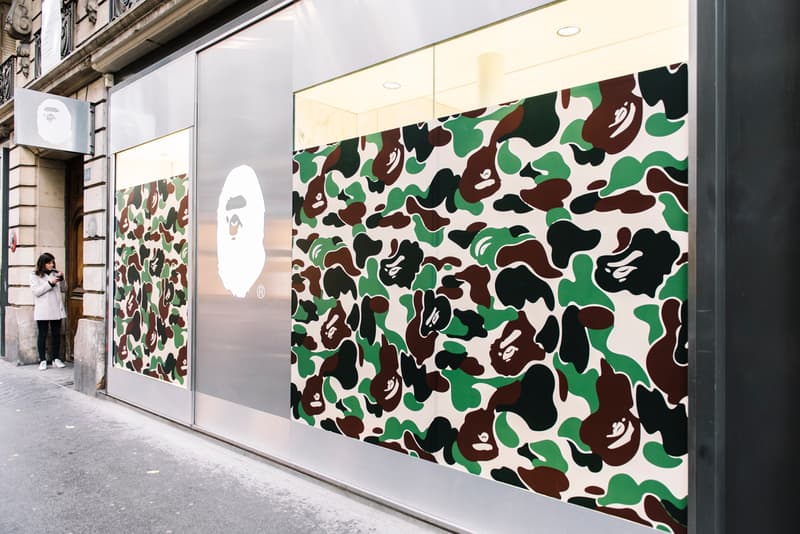 BAPE A Bathing Ape Boutique Paris Exclusivité Magasin Opening Décembre
