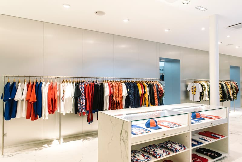 BAPE A Bathing Ape Boutique Paris Exclusivité Magasin Opening Décembre
