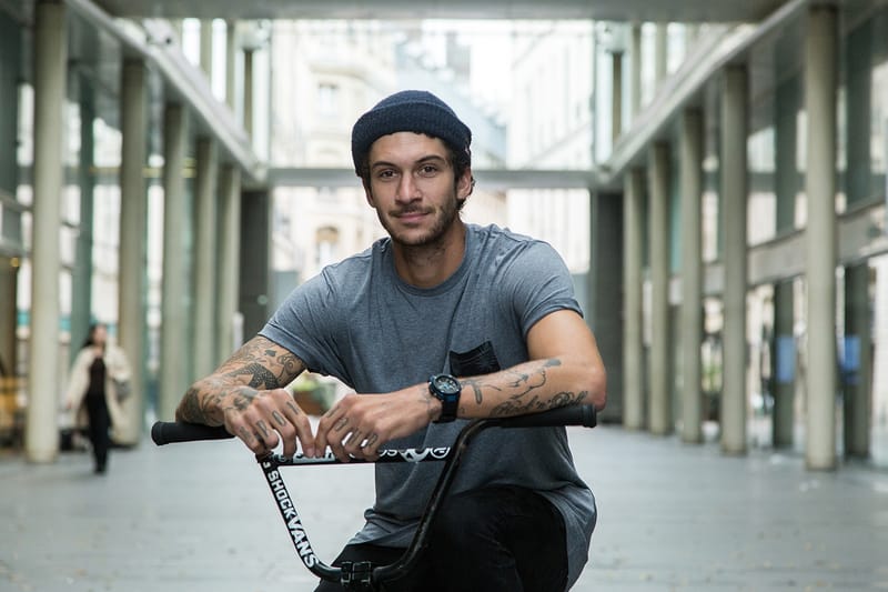 Matthias Dandois Fait Équipe Avec G-SHOCK Pour Un Modèle G-STEEL