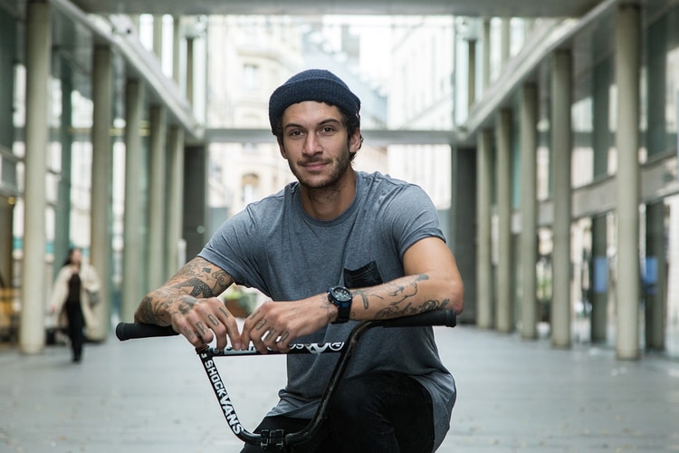 Matthias Dandois Fait Équipe Avec G-SHOCK Pour Un Modèle G-STEEL