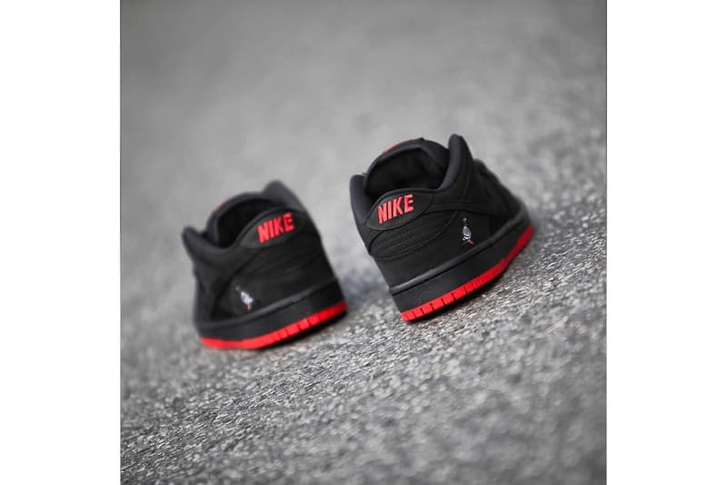 Nike SB Dunk Low Black Pigeon Rouge Jeff Staple