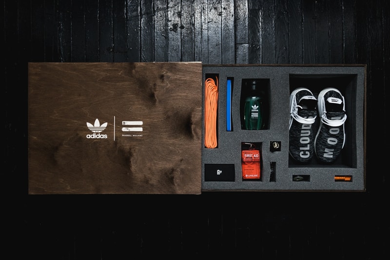 Boîte Friends & Family De La Pharrell x adidas Originals "Statement Hiking"HYPEBEAST