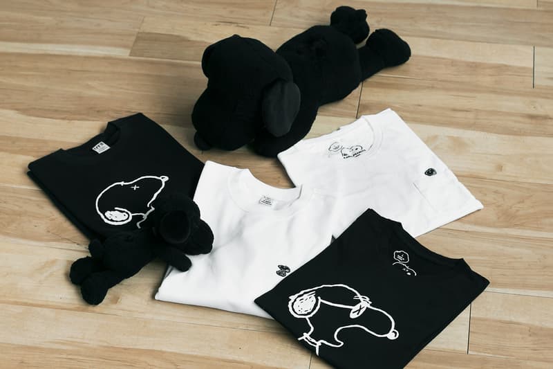 Collaboration KAWS x Uniqlo Ut Inspiration Snoopy Peanuts