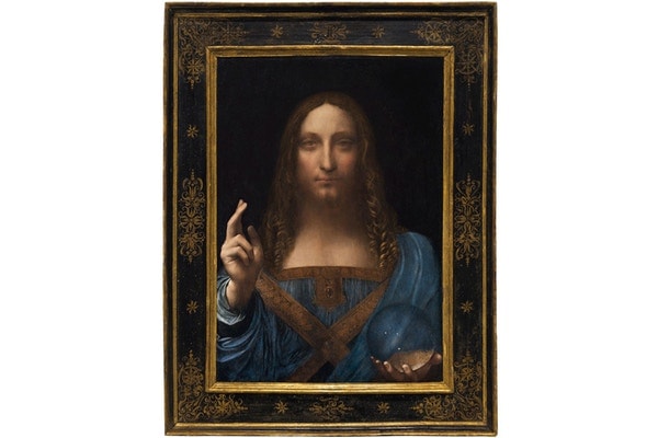 L'Œuvre De Leonard Da Vinci "Salvator Mundi" Vendue Pour Plus De $450 000 000 USD