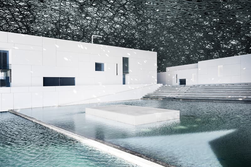 Musée Louvre Abu Dhabi Cube Blanc Dôme Métal Jean Nouvel Mohamed Somji